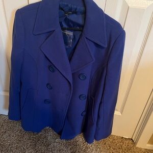 Blue peacoat